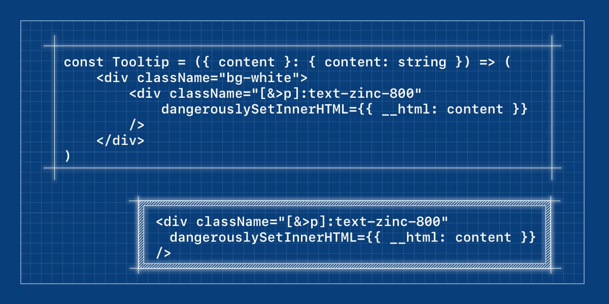 How to style contents in dangerouslySetInnerHTML with Tailwind